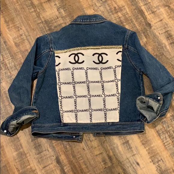 vintage chanel denim jacket